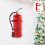 2pcs Fire extinguisher bracket 5kg wall mount holder 5
