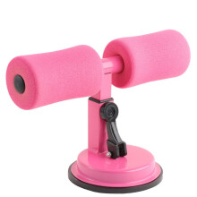 Draagbare trainingsstang, buikspiertrainer, massageapparaat voor push-ups, fitness, roze