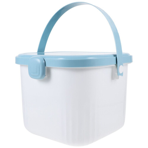 Toy Box Robust Storage Container with Lid for Building Blocks 1