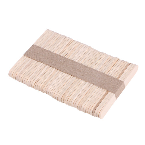50Pièces Bâtonnets Naturel Pour Jeux Bricolage