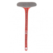 Long-Handle Window Cleaning Brush with Detachable Head - Ideal for Dust and Screen Cleaning (Pink)