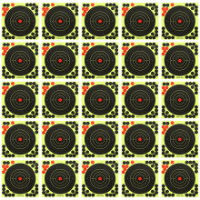 25Pièces Stickers Cibles Décoratives Pour Fléchettes