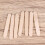 50Pièces Bâtonnets Naturel Pour Jeux Bricolage 11