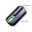 (Blue light)Green Light Spin Coin Toy with Pulse Dark Gray for Stress Relief 2
