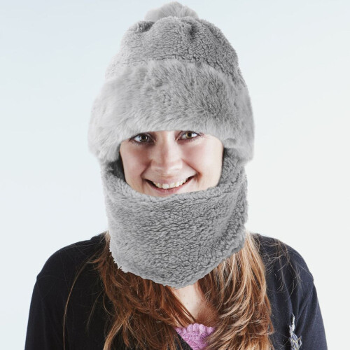 Under-hat with scarf face mask for women 1