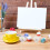 300St Heldere Plastic Pigment Mengbekers, Wegwerp En Multifunctioneel 4