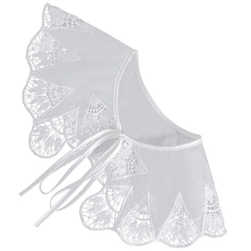 Colletto Falso Femminile Chiffon Versatile