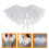 Colletto Falso Femminile Chiffon Versatile 7