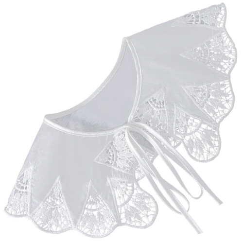 Colletto Falso Femminile Chiffon Versatile 1