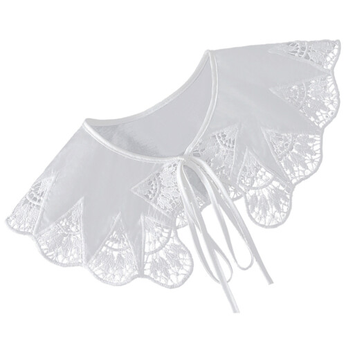 Colletto Falso Femminile Chiffon Versatile 2