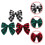 3Pz Fermacapelli Piccolo Decorativo Plaid 5