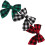 3Pz Fermacapelli Piccolo Decorativo Plaid 11
