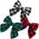 3Pz Fermacapelli Piccolo Decorativo Plaid 9