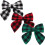 3Pz Fermacapelli Piccolo Decorativo Plaid 6