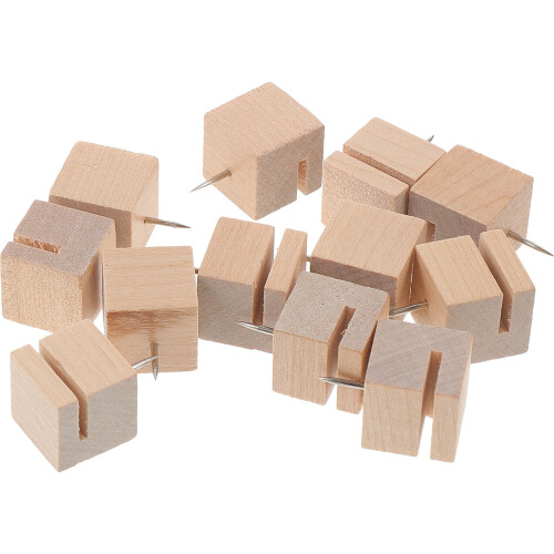 12Pz Spilli Decorativi Khaki in Per Bacheca E