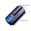 (Blue light)Green Light Spin Coin Toy with Pulse Dark Gray for Stress Relief 3
