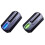 (Blue light)Green Light Spin Coin Toy with Pulse Dark Gray for Stress Relief 4