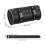 Waterproof motorcycle saddlebag with strap, black 3