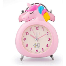 Silent Alarm Clock for Kids with Night Light - Loud Alarm for Easy Wake-Up