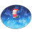 Christmas mouse pad with non-slip rubber base for office 1