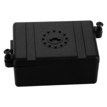 Compacte, op rails gemonteerde ontvangerbehuizing voor ontvangers (1 set)