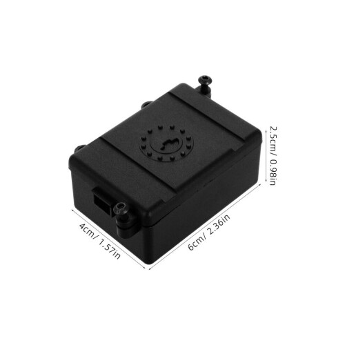 Compacte, op rails gemonteerde ontvangerbehuizing voor ontvangers (1 set) 1