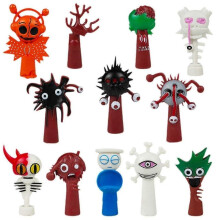 (F,as described)12-Pack Sprunki Figures - Cute Doll Set for Friends and Housewarming Gifts