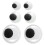 3 och vita googly eyes barnleksak - 2