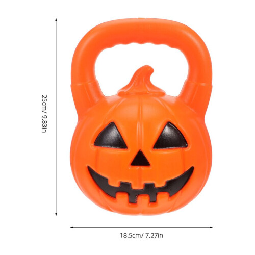 Pumpa Kettle Viktboll Träningshantel För Halloween 1