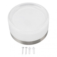 Minimalist Round Acrylic LED Wall Lamp - Warm 3000K Light for Bedrooms and Living Rooms
