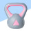1 st Kettlebell Bärbar Fitnessutrustning Sporthantel 5