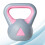 1 st Kettlebell Bärbar Fitnessutrustning Sporthantel 3