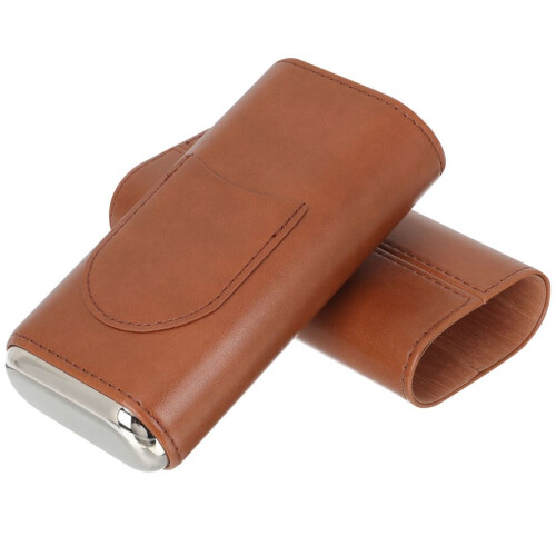 cigarrfodral av konstläder, bärbart cigarrfodral 2