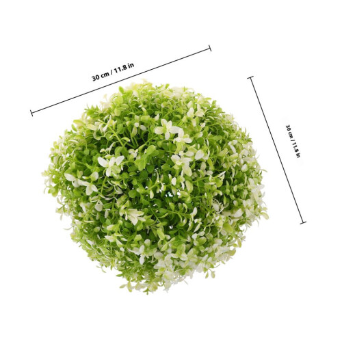 Künstliche Buchsbaumkugel für Garten und Decke 1