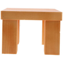1. Simple wooden bench, exquisite photo prop, decorative stool