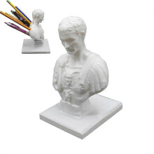 Julius Caesar statue Office Desk Pen Holder Office Desk Organizer Office Decor pen Rack Gift Stationery teacher gift