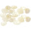 1-pack akvarietillbehör gula krukberlocker malm 1