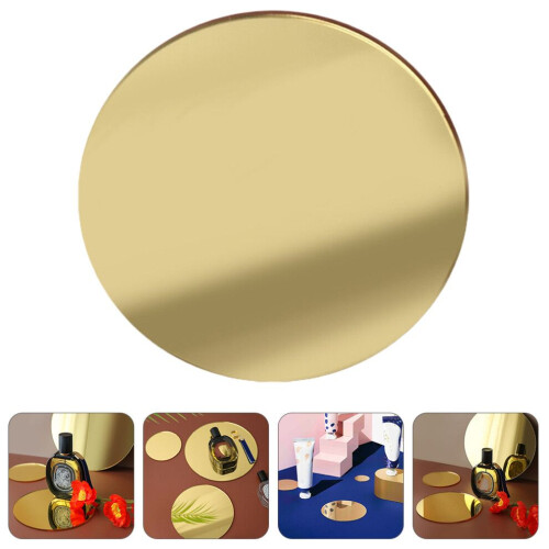 1 practical acrylic mirror reflection board photo prop 14 cm 2