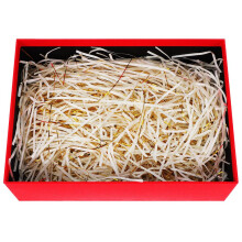 1 Pack of Paper Strips for Gift Decoration with Metal Threads 200g