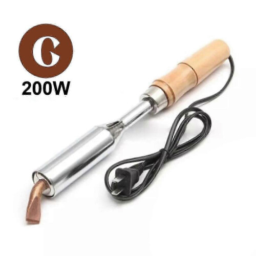 (200W) 100/150/200/300w Soldering Iron Chisel 220v High Temperature Heavy Duty
