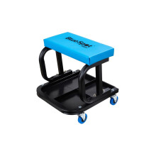 BlueSpot Tools Mechanics Creeper Stool 150Kg Capacity - Blue