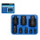 BlueSpot BlueSpot 02077 8 Piece Impact Socket Adaptor Set 7