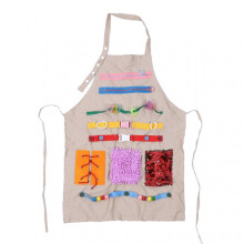 Apron for Seniors with Dementia, Anxiety Relief, Multi-Function Blankets for Dementia, Sensory Toy Apron for Seniors with Memory Loss