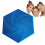 (Blue)Black Fractal Fidget Hexagon Stress Reliever Toy 1