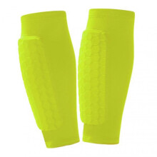 (M) 1 pair Protective Shin Guards For Kids And Adults With Honeycomb Pads Compression Sleeve Sports Gear