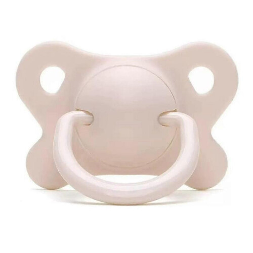 (Beige)Adult Pacifier For Stress Relief Funny Soother Pacifiers For Autisms