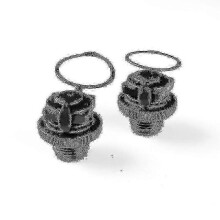 (2pcs-Black) Air Cap Replacement For Bestway Vegas Series Lay-z-spa