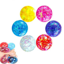 Anti-Stress Ball Set 6 Pieces Colorful Squeeze Balls for ADHD Autism Relief for Kids and Adults
