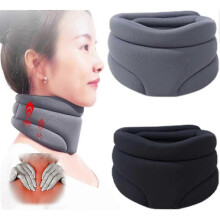 (1 Black and 1 Grey) Cervicorrect Neck Brace, Cervical Neck Brace For Snoring, Neck Support Brace, Neck Brace For Pressure Relief And Neck Pain - Mxbc