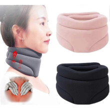 (1 Black and 1 Pink) Cervicorrect Neck Brace, Cervical Neck Brace For Snoring, Neck Support Brace, Neck Brace For Pressure Relief And Neck Pain - Mxbc